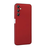 Galaxy A25 Kılıf Zore Premier Silikon Kapak Mürdüm