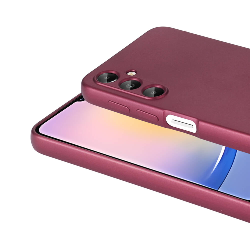 Galaxy A25 Kılıf Zore Premier Silikon Kapak Kırmızı