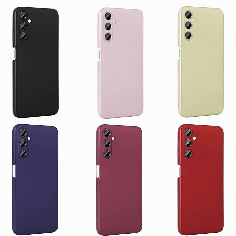 Galaxy A25 Kılıf Zore Premier Silikon Kapak Gold