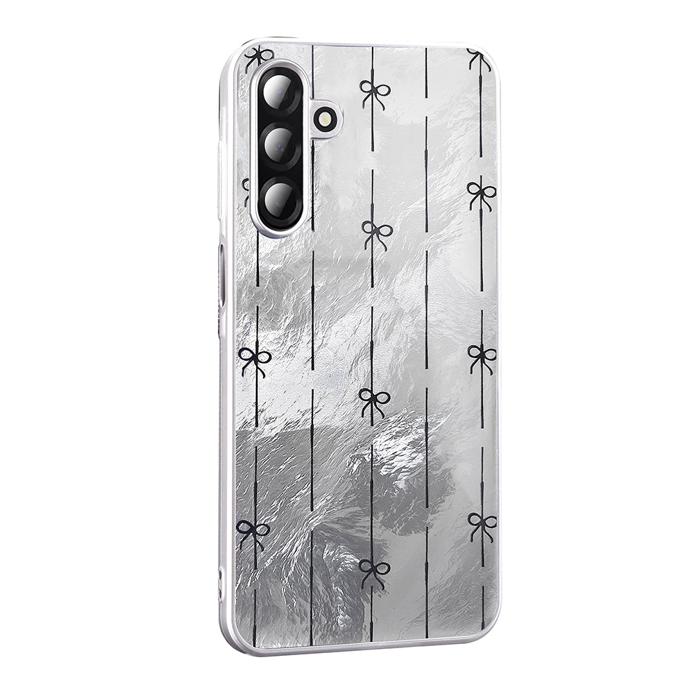 Galaxy A26 Kılıf Desenli Zore Mep Kapak İncili Fiyonk