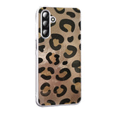 Galaxy A26 Kılıf Desenli Zore Mep Kapak Gold Leopar