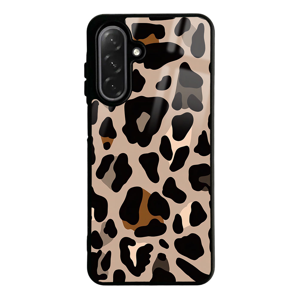 Galaxy A26 Kılıf Kamera Korumalı Desenli Zore Lusi Kapak Pembe Leopar