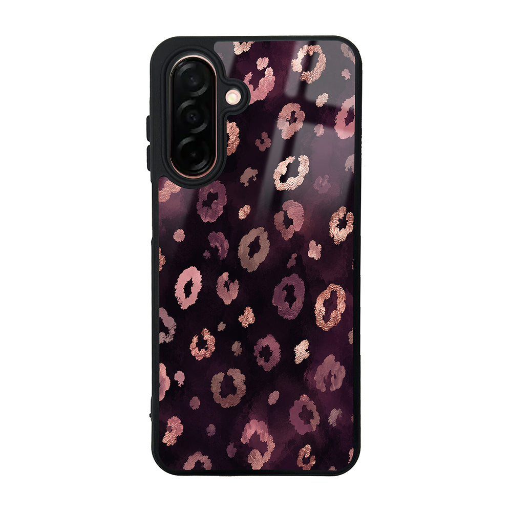 Galaxy A26 Kılıf Kamera Korumalı Desenli Zore Lusi Kapak Pembe Leopar