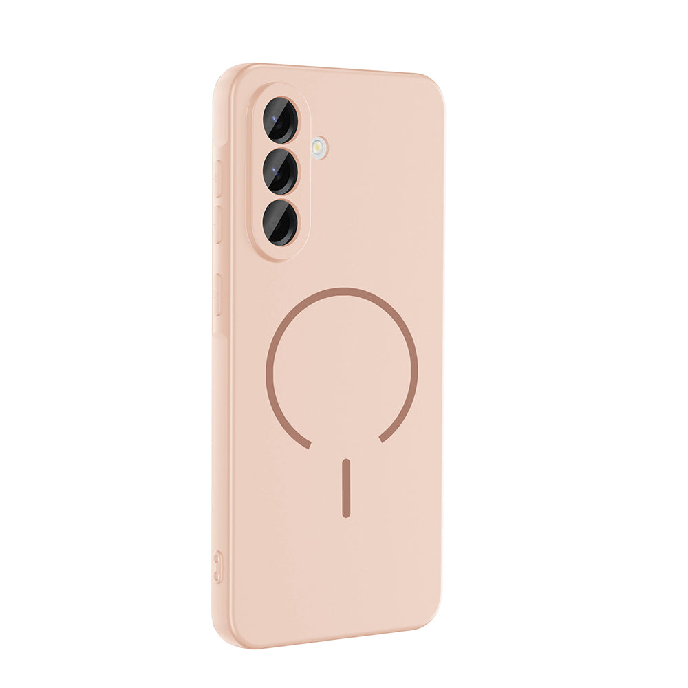 Galaxy A26 Kılıf M-safe Şarj Özellikli Zore Meta Kapak Titanyum-Gri