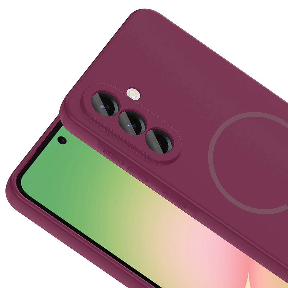 Galaxy A26 Kılıf M-safe Şarj Özellikli Zore Meta Kapak Siyah