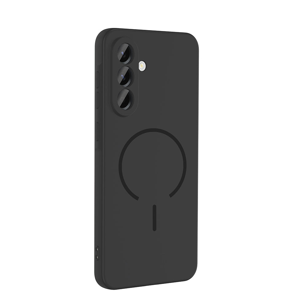 Galaxy A26 Kılıf M-safe Şarj Özellikli Zore Meta Kapak Siyah