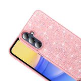 Galaxy A26 Kılıf Parlak Taşlı Tasarım Zore Pırlanta Kapak Pembe