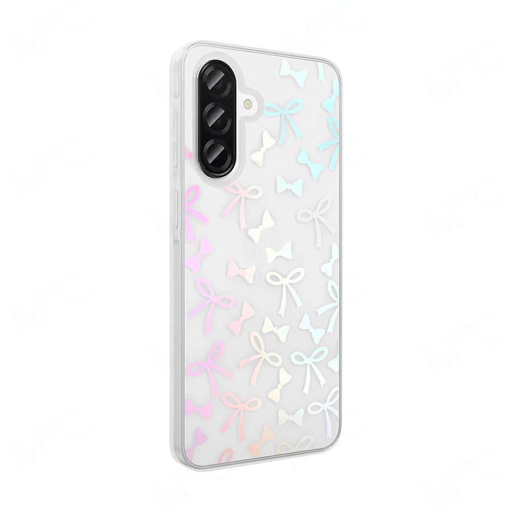 Galaxy A26 Kılıf Şeffaf Figürlü Zore Folk Sert Kapak Fiyonk
