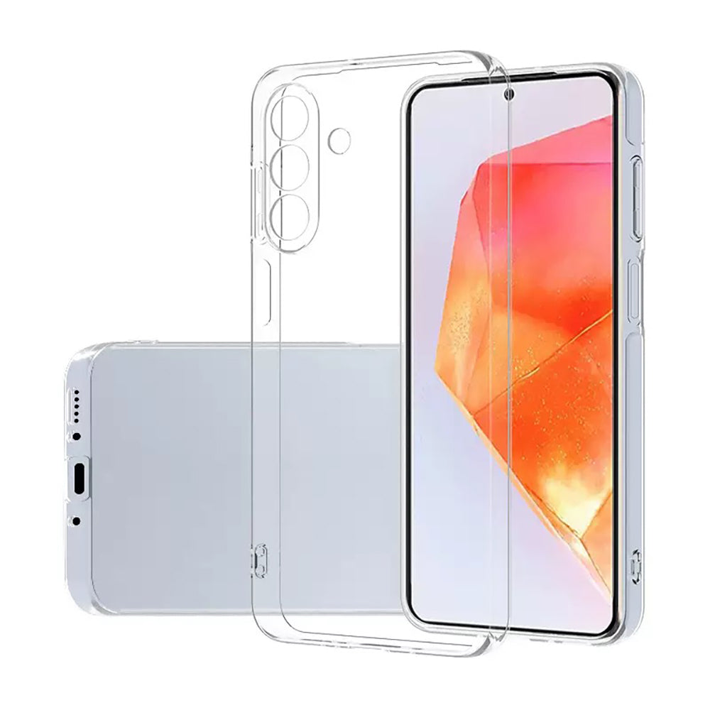 Galaxy A27 Kılıf Zore Süper Silikon Kapak Şeffaf