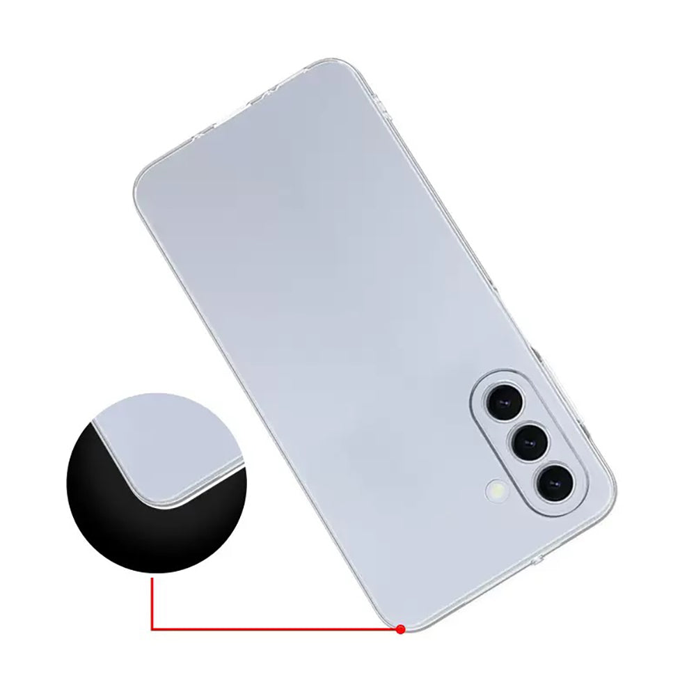 Galaxy A27 Kılıf Zore Süper Silikon Kapak Şeffaf
