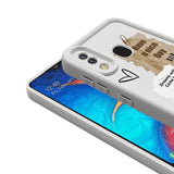 Galaxy A30 Kılıf Kamera Korumalı Baskılı Arka Yüzey Zore Klas Kapak Beyaz