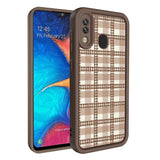 Galaxy A30 Kılıf Kamera Korumalı Baskılı Arka Yüzey Zore Klas Kapak Beyaz