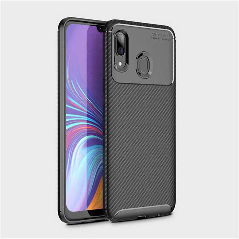Galaxy A30 Kılıf Zore Negro Silikon Kapak Siyah