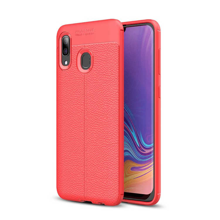 Galaxy A30 Kılıf Zore Niss Silikon Kapak Kırmızı
