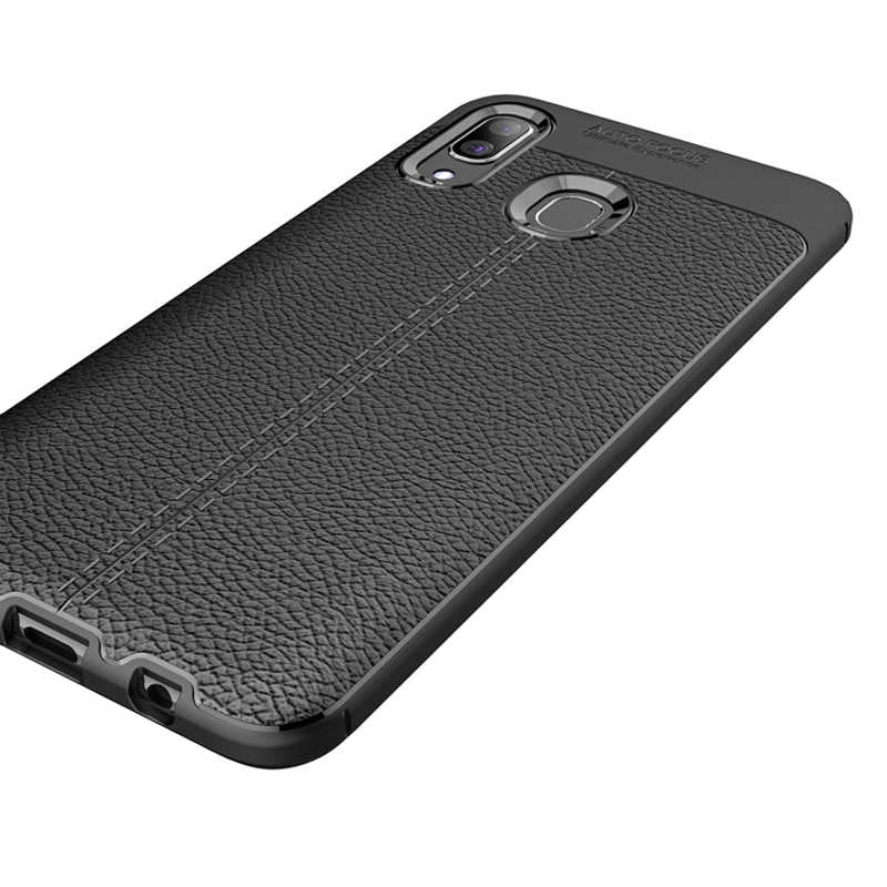 Galaxy A30 Kılıf Zore Niss Silikon Kapak Kırmızı