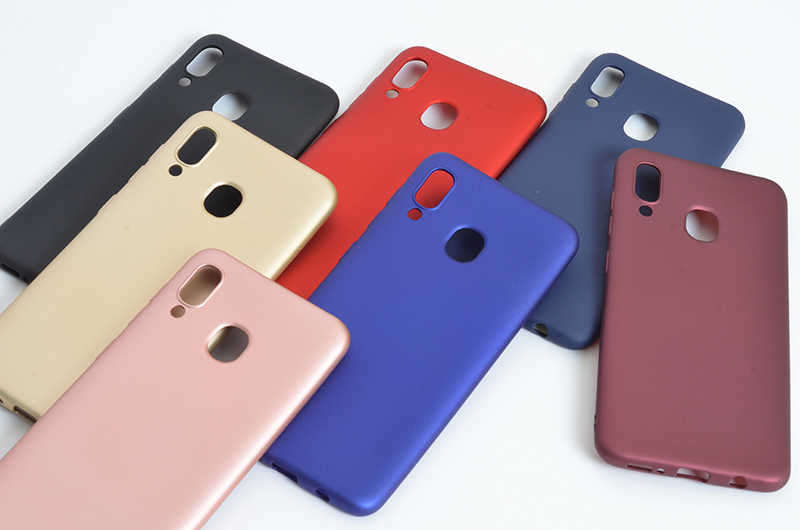 Galaxy A30 Kılıf Zore Premier Silikon Kapak Siyah