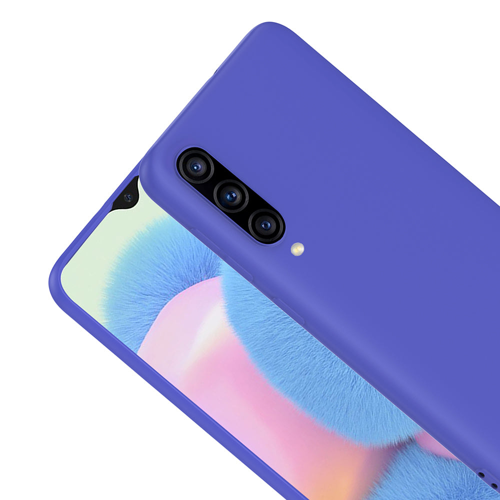 Galaxy A30S Kılıf Premier Silikon Kapak Mürdüm