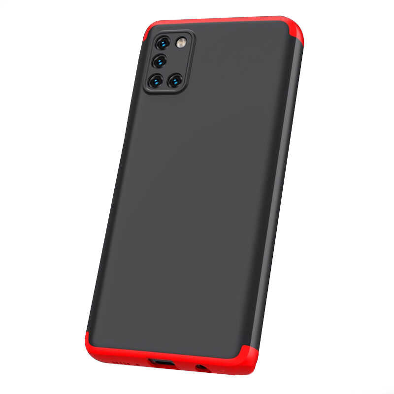 Galaxy A31 Kılıf Zore Ays Kapak Kırmızı