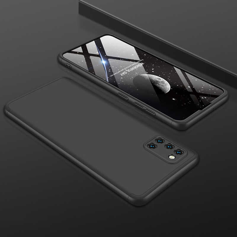 Galaxy A31 Kılıf Zore Ays Kapak Siyah