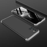 Galaxy A31 Kılıf Zore Ays Kapak Siyah-Gri