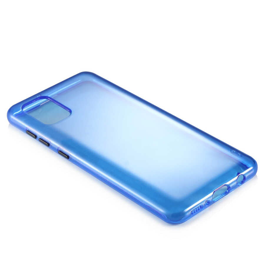 Galaxy A31 Kılıf Zore Bistro Kapak Mor