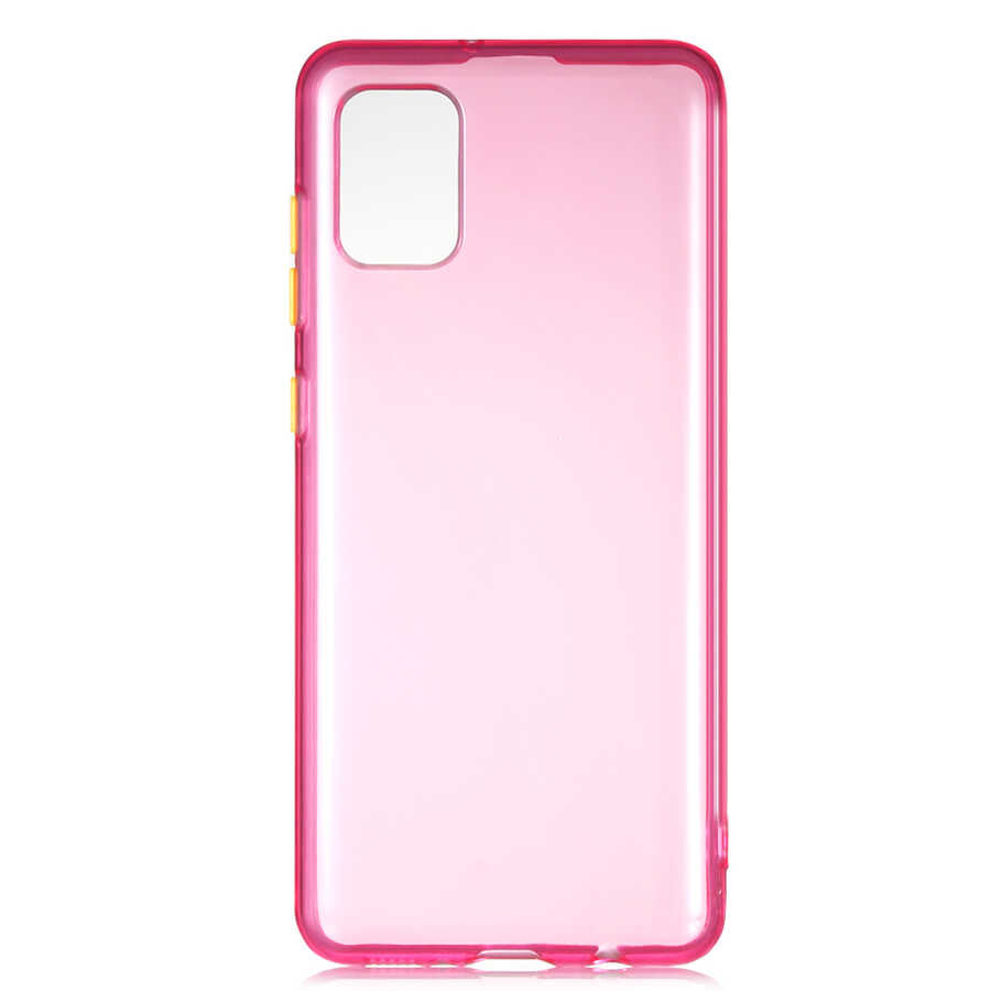 Galaxy A31 Kılıf Zore Bistro Kapak Pembe