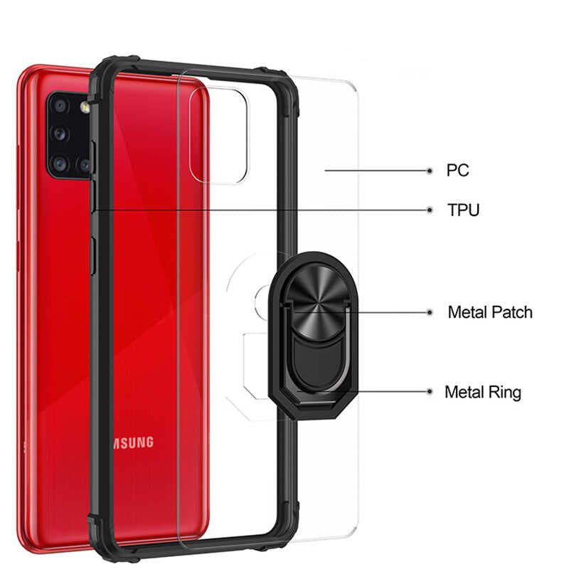 Galaxy A31 Kılıf Zore Mola Kapak Kırmızı