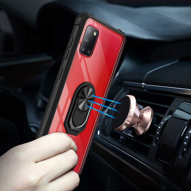 Galaxy A31 Kılıf Zore Mola Kapak Kırmızı