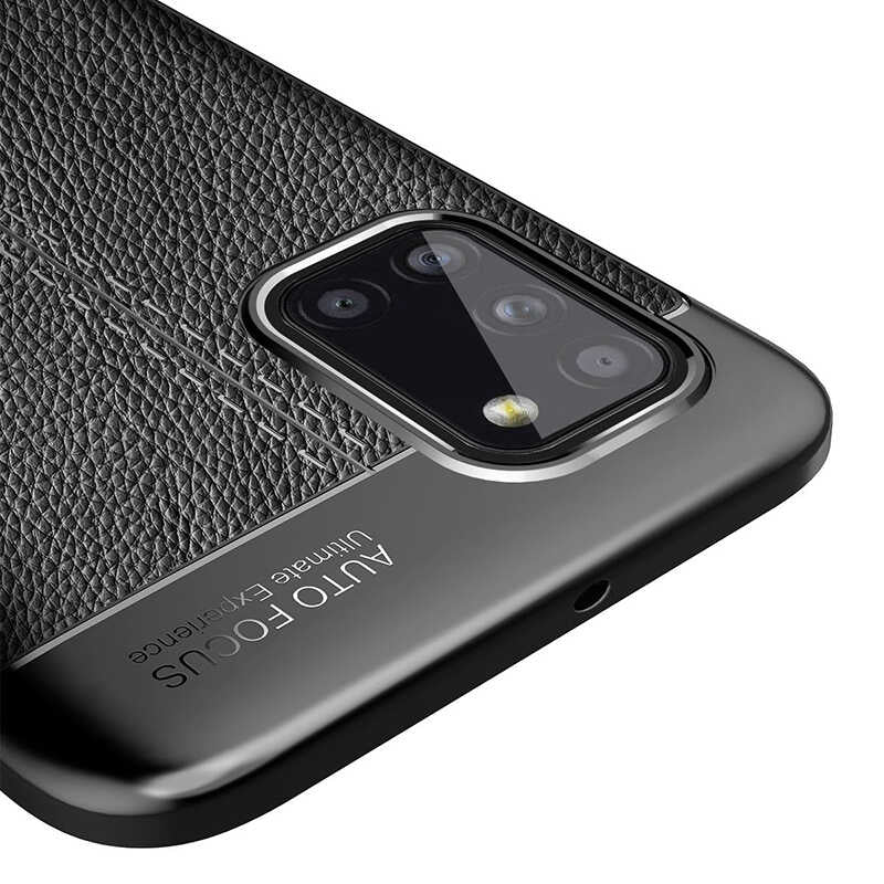 Galaxy A31 Kılıf Zore Niss Silikon Kapak Siyah