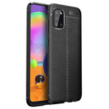 Galaxy A31 Kılıf Zore Niss Silikon Kapak Siyah