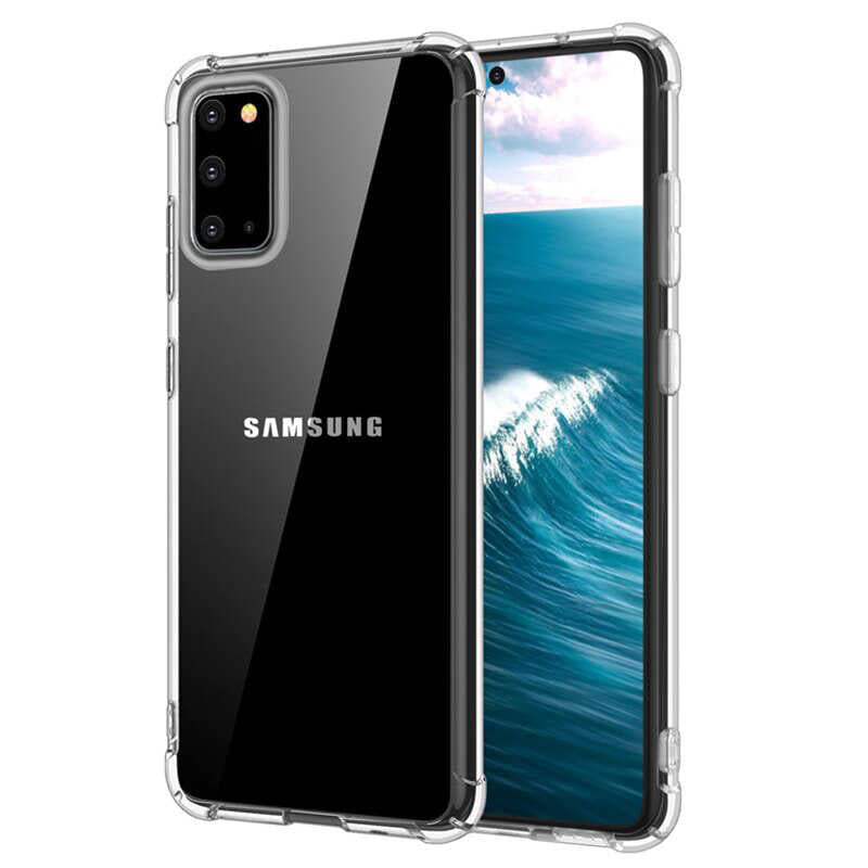 Galaxy A31 Kılıf Zore Nitro Anti Shock Silikon Renksiz