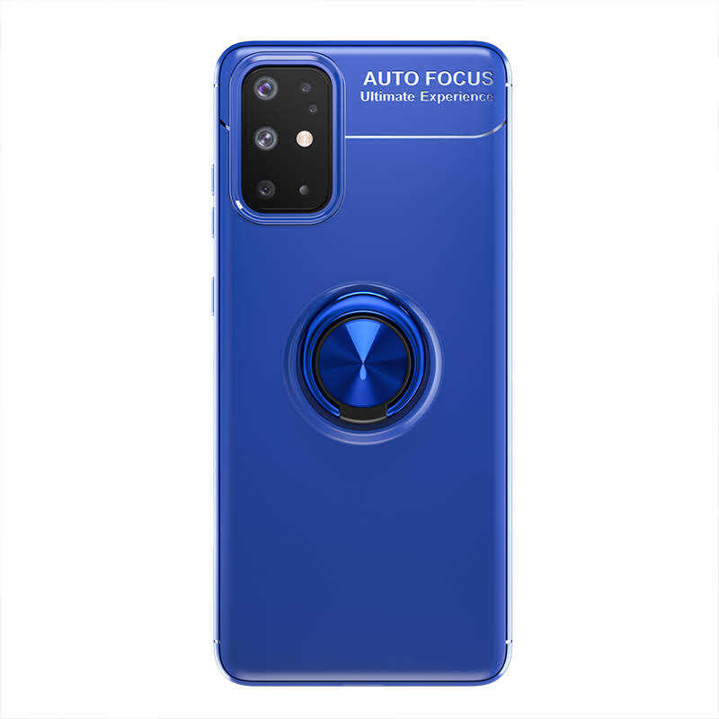 Galaxy A31 Kılıf Zore Ravel Silikon Kapak Mavi