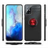 Galaxy A31 Kılıf Zore Ravel Silikon Kapak Kırmızı