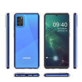 Galaxy A31 Kılıf Zore Süper Silikon Kapak Renksiz