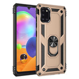 Galaxy A31 Kılıf Zore Vega Kapak Gold