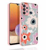 Galaxy A32 4G Kılıf Desenli Kamera Korumalı Parlak Zore Nora Kapak NO5