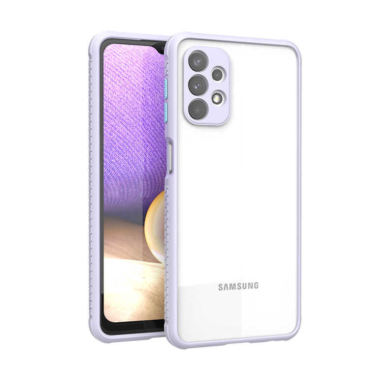 Galaxy A32 4G Kılıf Zore Kaff Kapak Mor