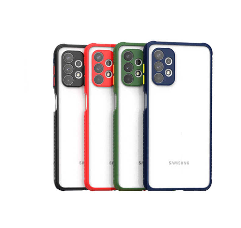Galaxy A32 4G Kılıf Zore Kaff Kapak Mor