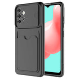 Galaxy A32 4G Kılıf Zore Kartix Kapak Lacivert