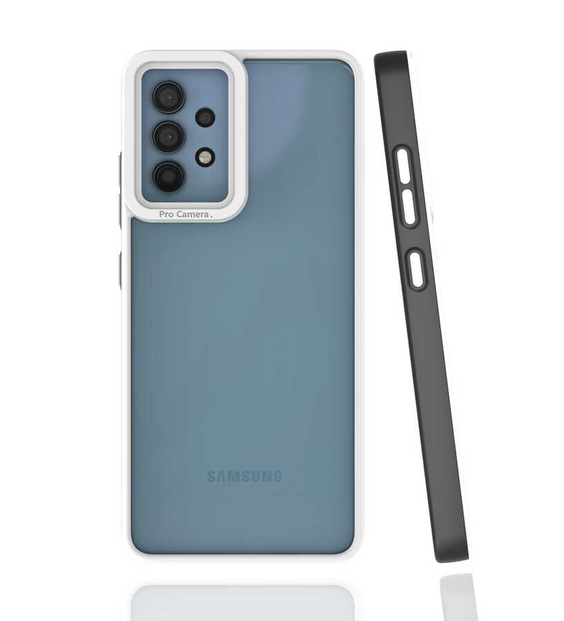 Galaxy A32 4G Kılıf Zore Mima Kapak Koyu Yeşil