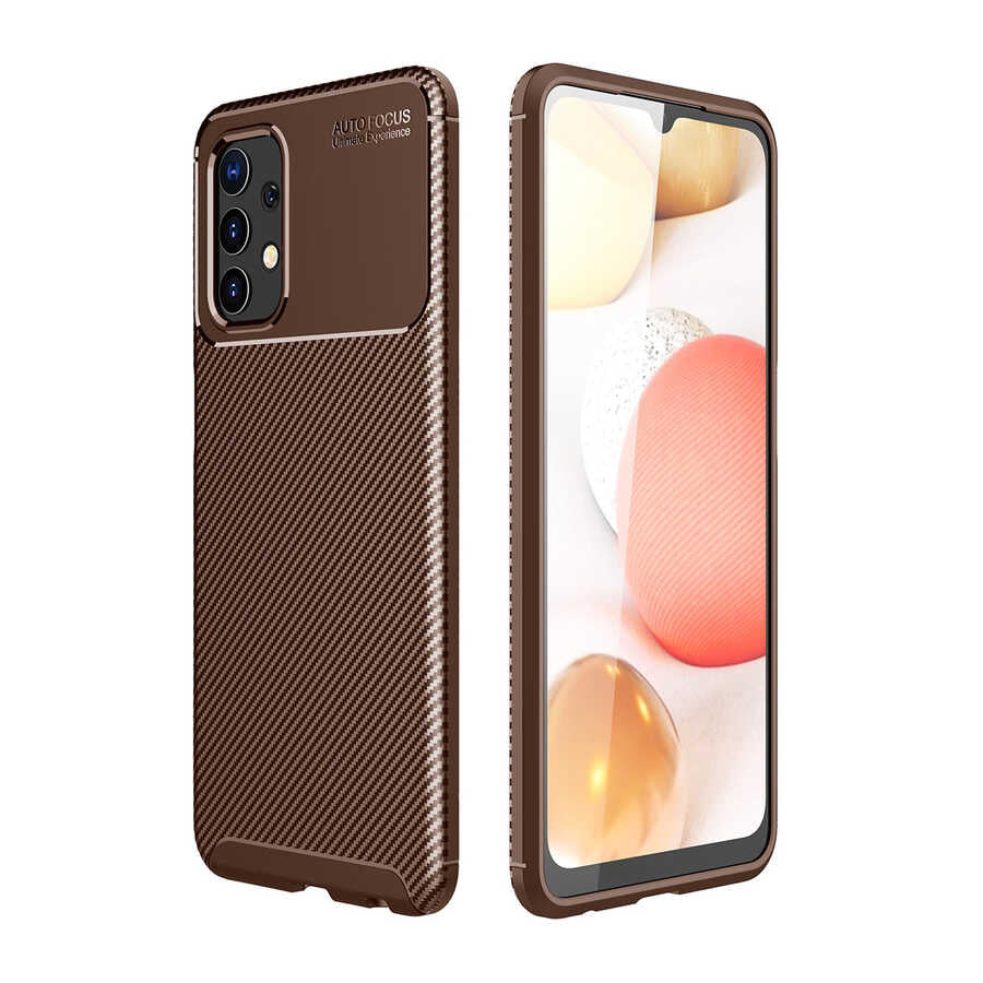 Galaxy A32 4G Kılıf Zore Negro Silikon Kapak Siyah