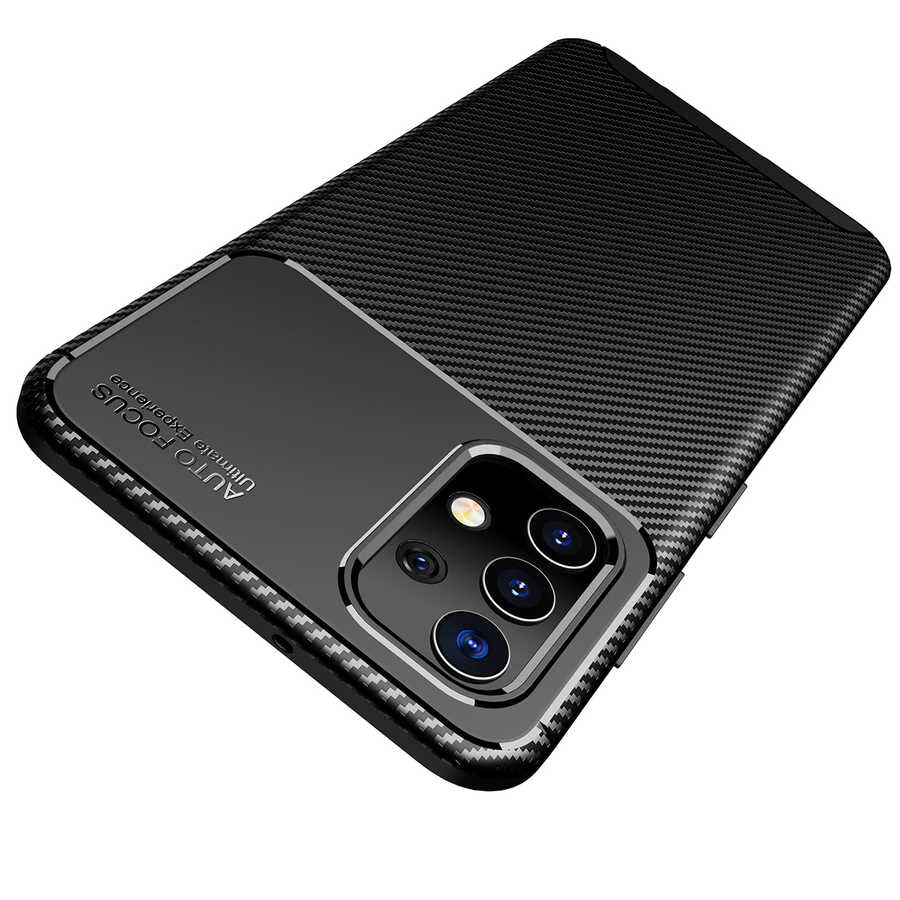 Galaxy A32 4G Kılıf Zore Negro Silikon Kapak Siyah