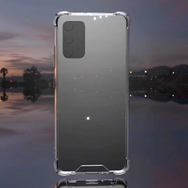 Galaxy A32 4G Kılıf Zore Nitro Anti Shock Silikon Renksiz