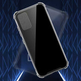 Galaxy A32 4G Kılıf Zore Nitro Anti Shock Silikon Renksiz