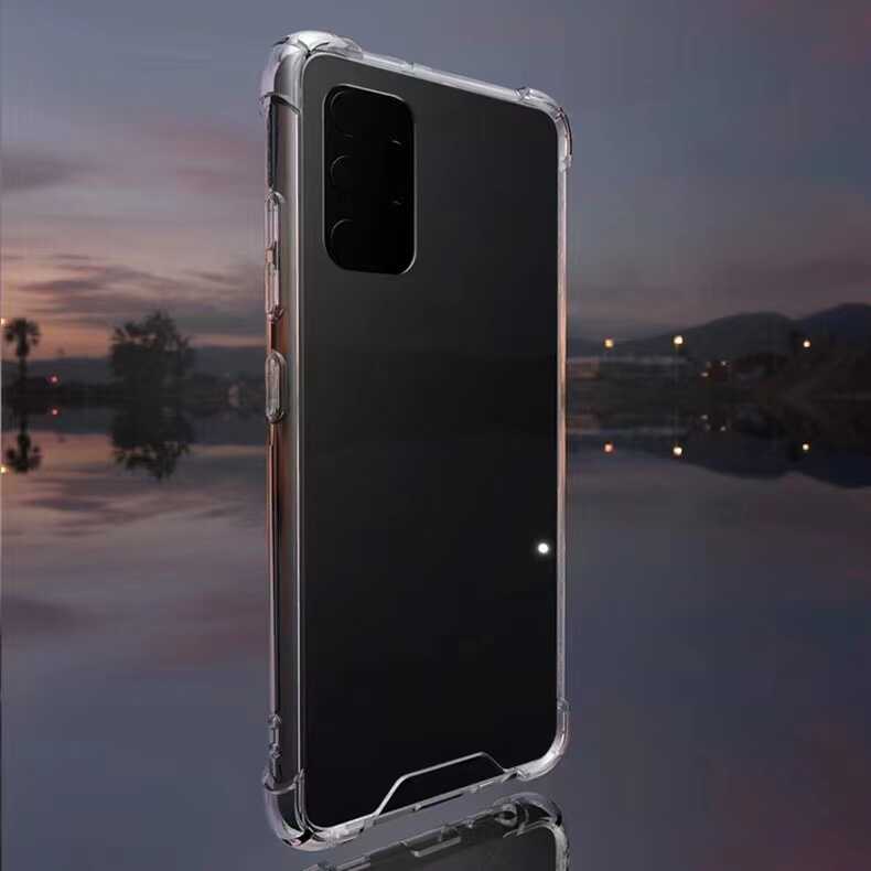 Galaxy A32 4G Kılıf Zore Nitro Anti Shock Silikon Renksiz