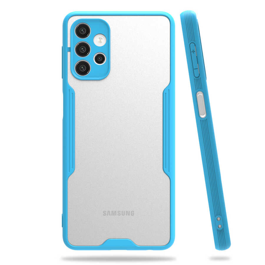 Galaxy A32 4G Kılıf Zore Parfe Kapak Sarı