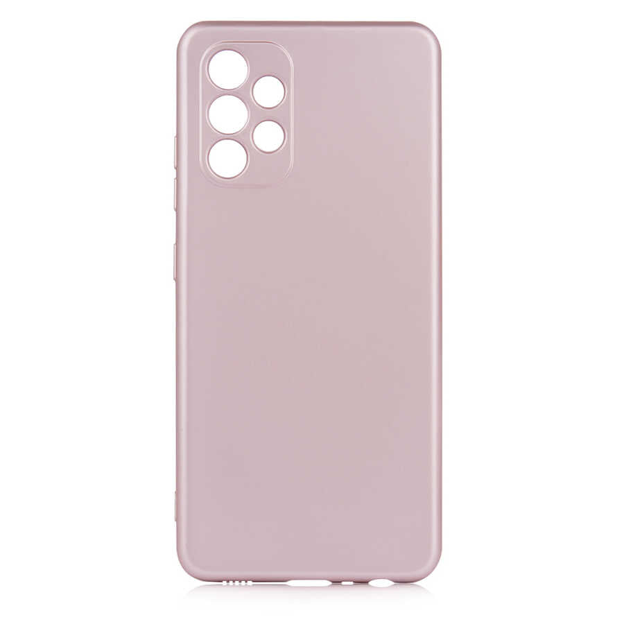 Galaxy A32 4G Kılıf Zore Premier Silikon Kapak Rose Gold