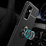 Galaxy A32 4G Kılıf Zore Ravel Silikon Kapak Mavi