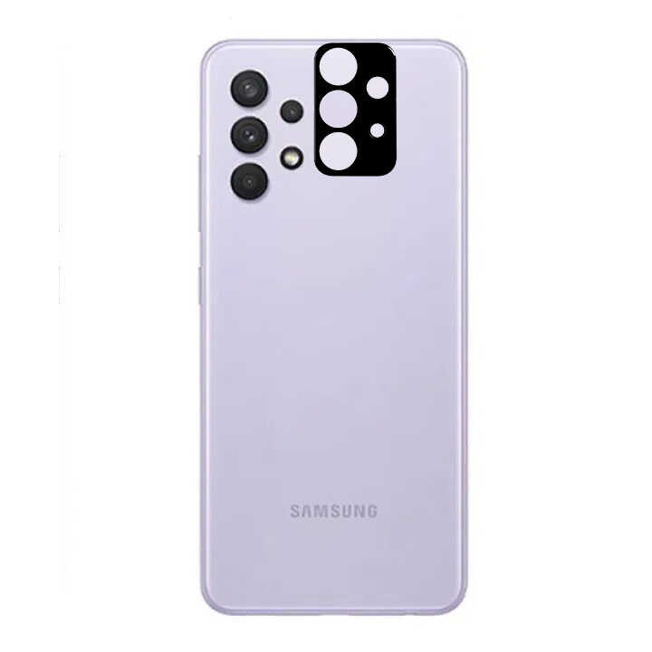 Galaxy A32 4G Zore 3D Kamera Camı Siyah