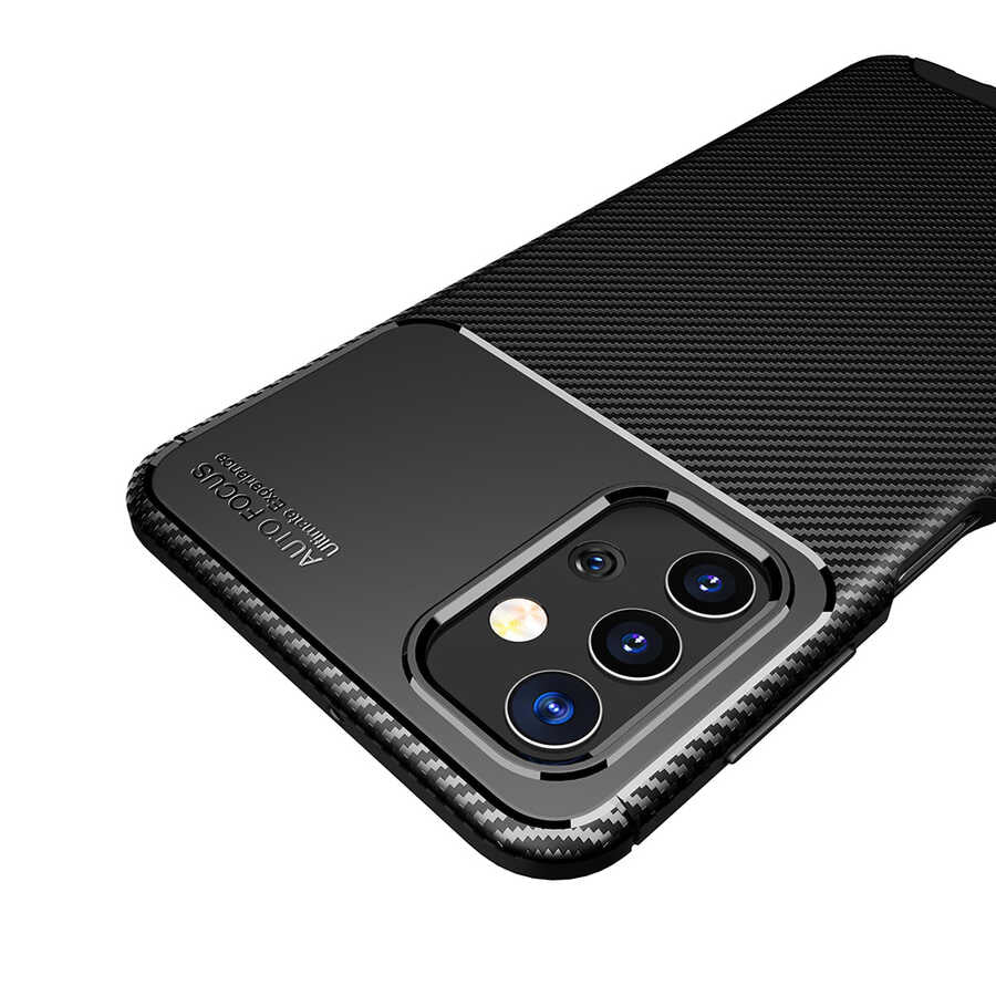 Galaxy A32 5G Kılıf Zore Negro Silikon Kapak Siyah